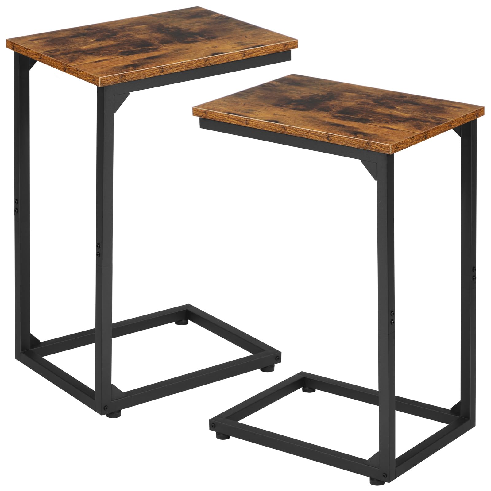 HE31026 C Shaped Sofa Side Table