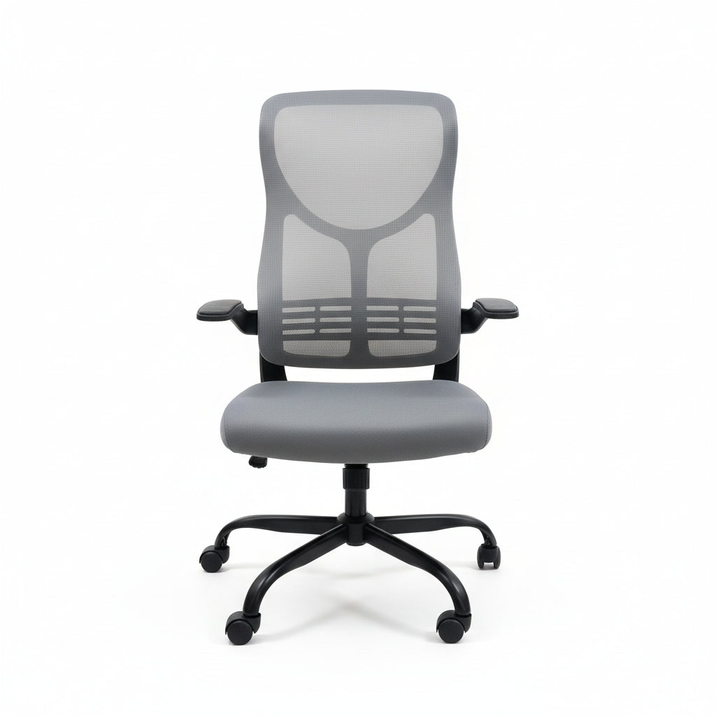WISSEN WOOD OC41234 High-Back Ergonomic Mesh Office Chair, Ergonomic High-Back Mesh Office Chair, Made in Vietnam