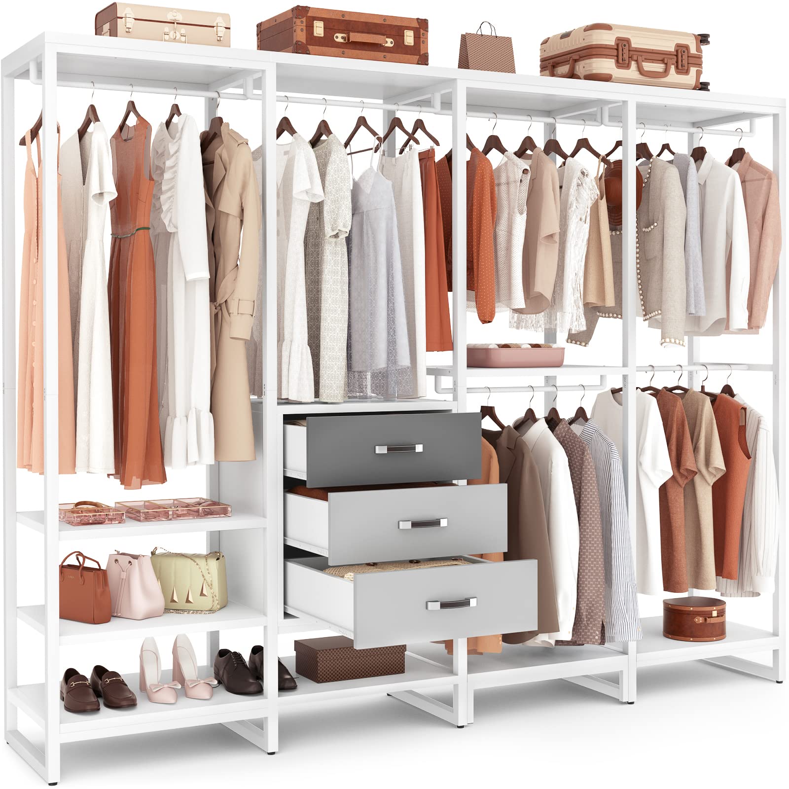 HG31186 Corner L-Shaped Walk-in Closet