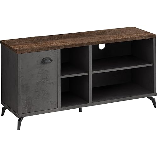 WISSEN WOOD HT31032 48 Inch Console Entertainment Center, Console, Media Entertainment Center, Storage Cabinet, Living Room, Bedroom, Made in Vietnam