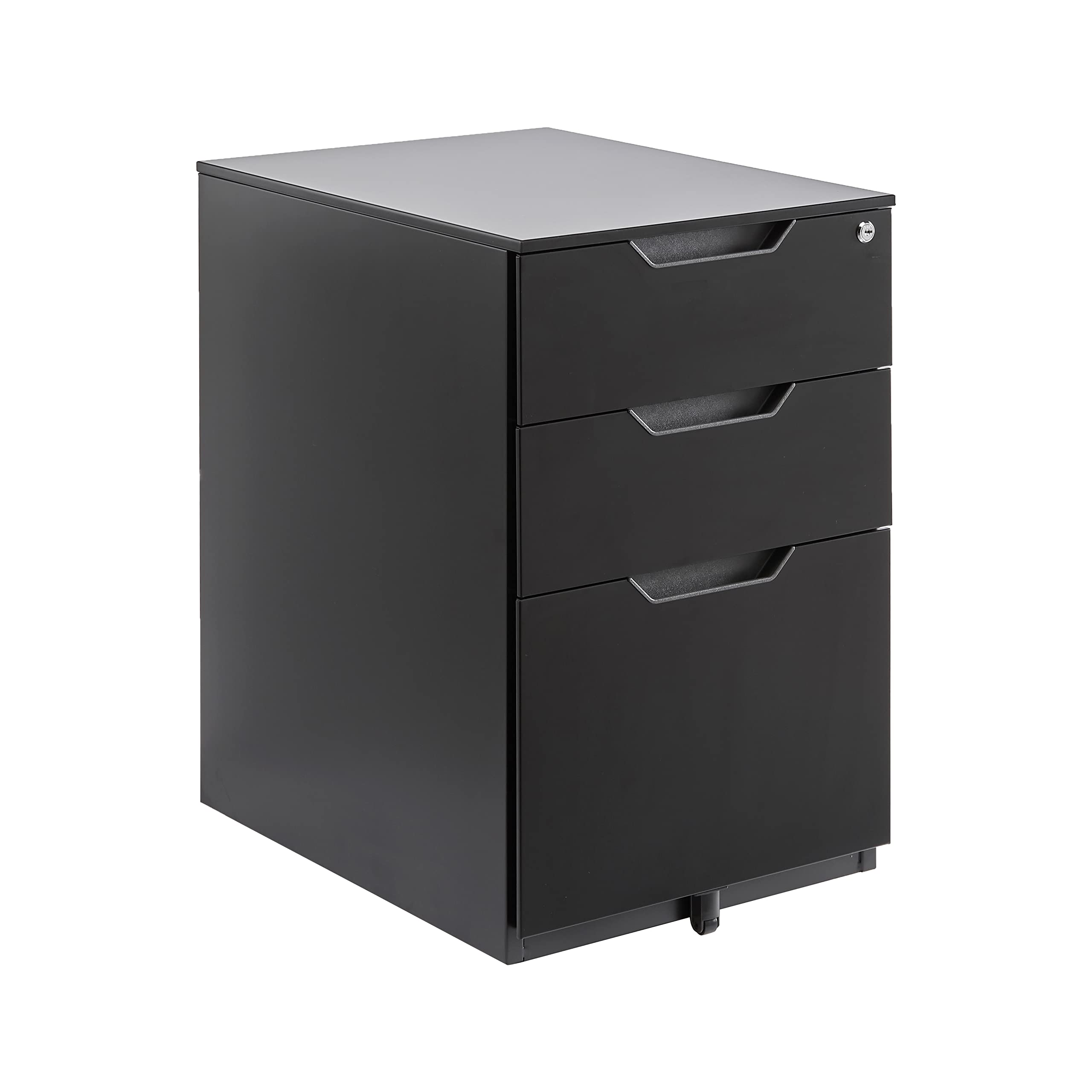 OO41029 3-Drawer Mobile Lockable File Cabinet