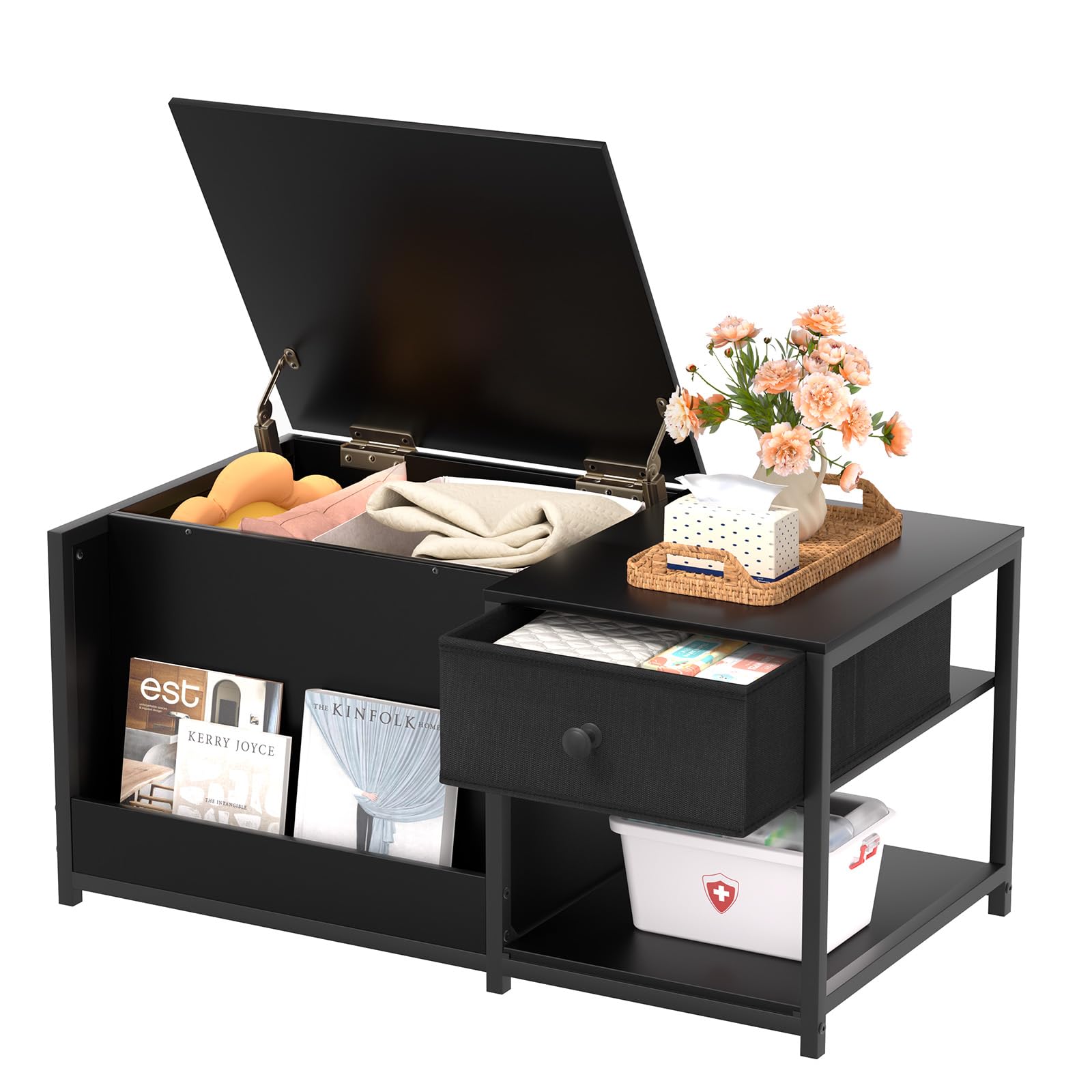 HC31212 Modern Hidden Storage Coffee Table