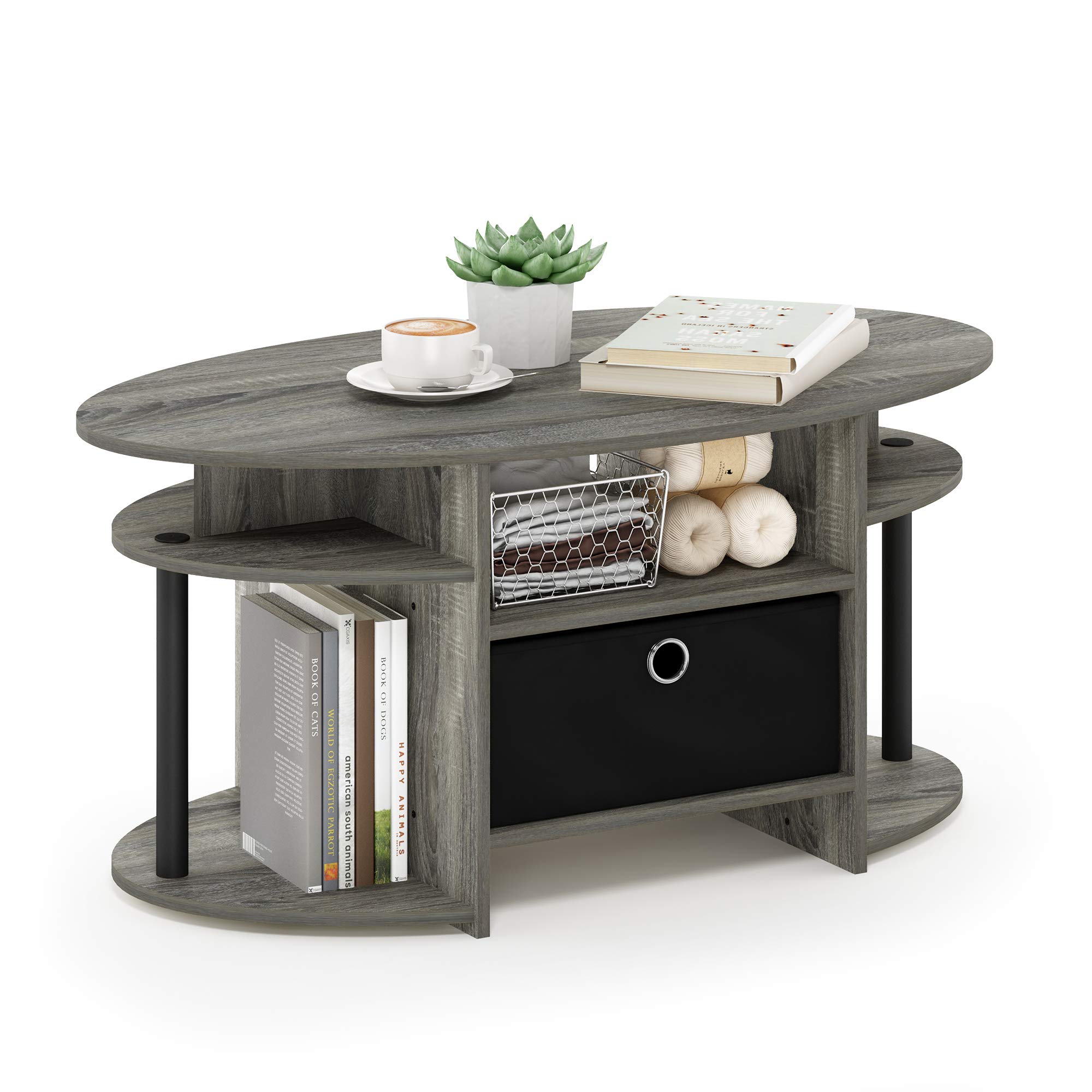 HC31020 Oval French Oak Coffee Table