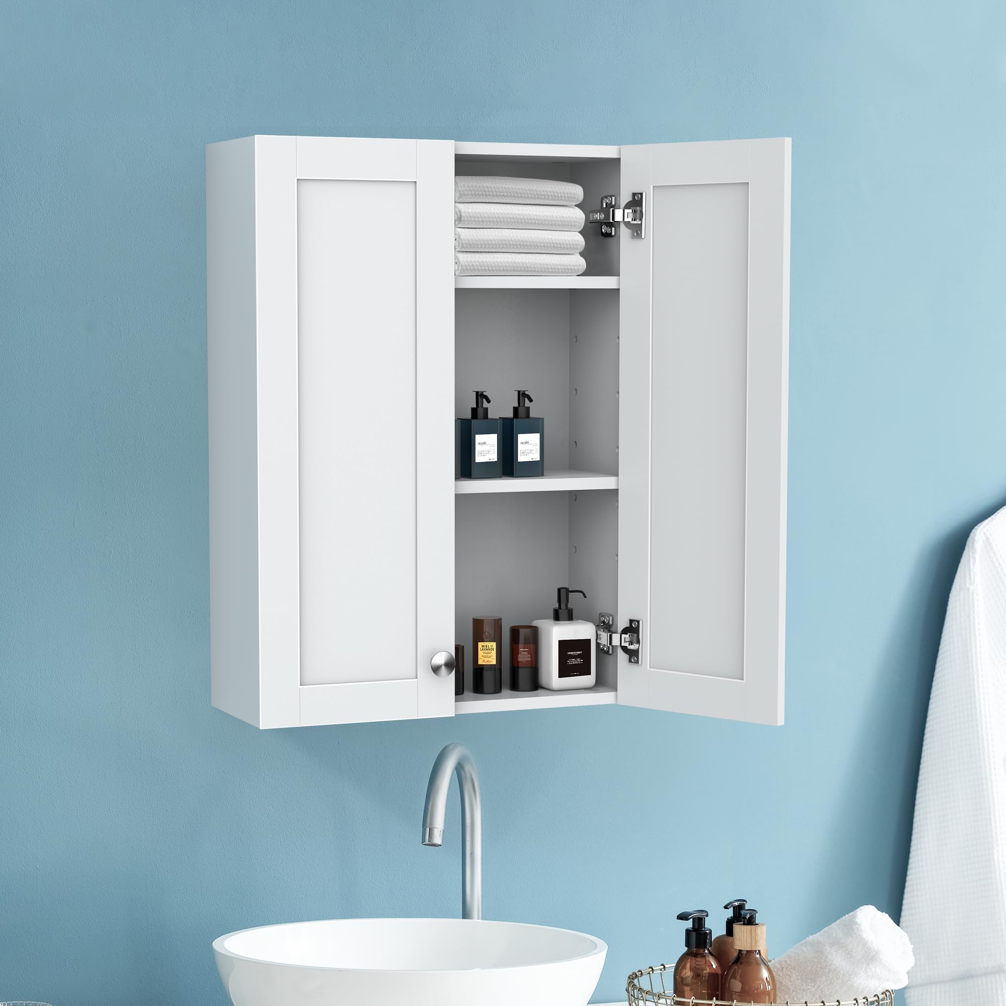 HM21122 Over Toilet Storage Medicine Cabinet