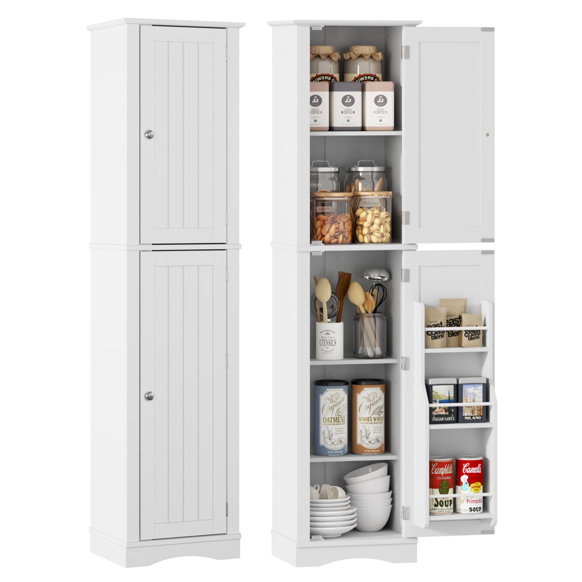 HP11091 64 Inch Slim Kitchen Pantry