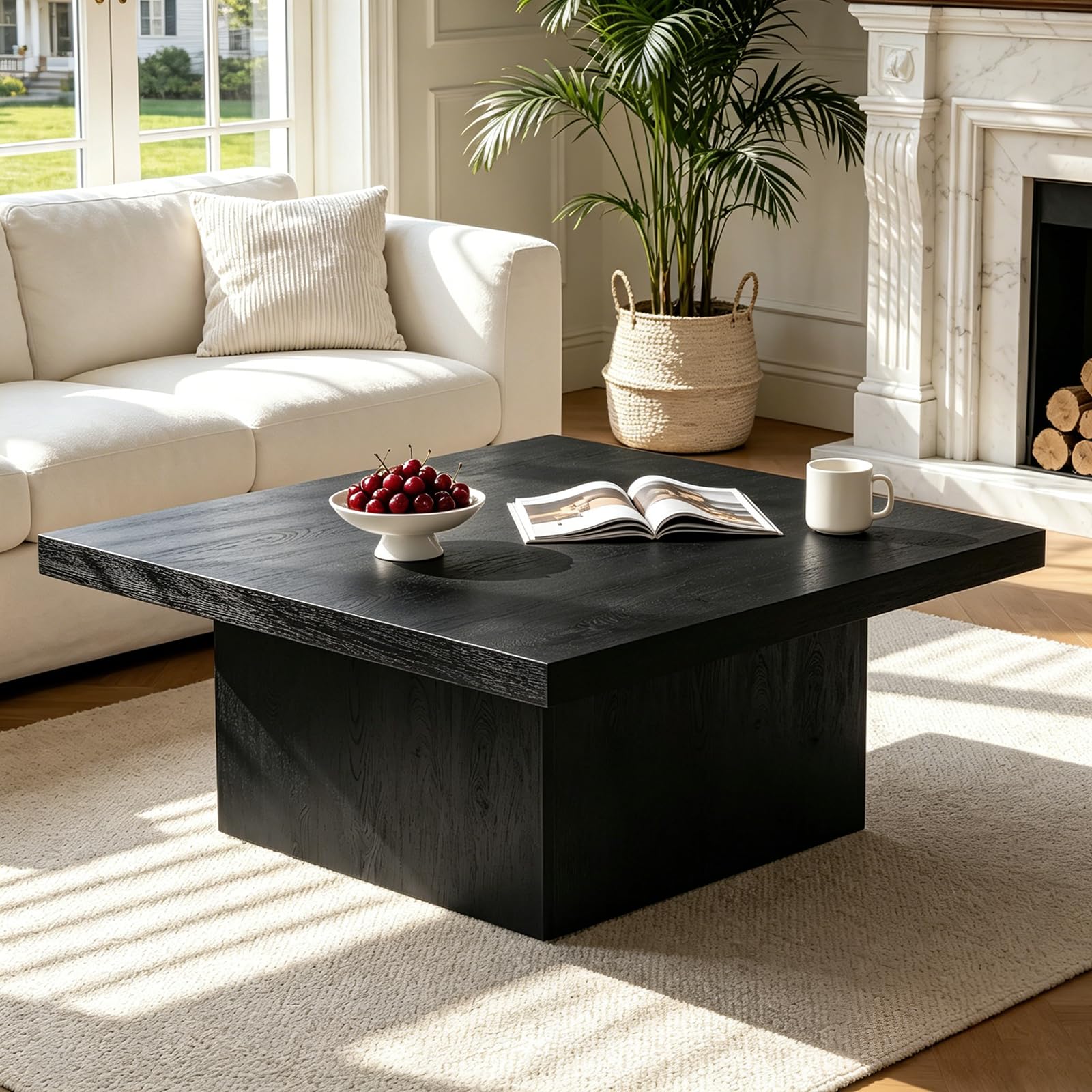 HC31226 Large 35-inch Square Coffee Table