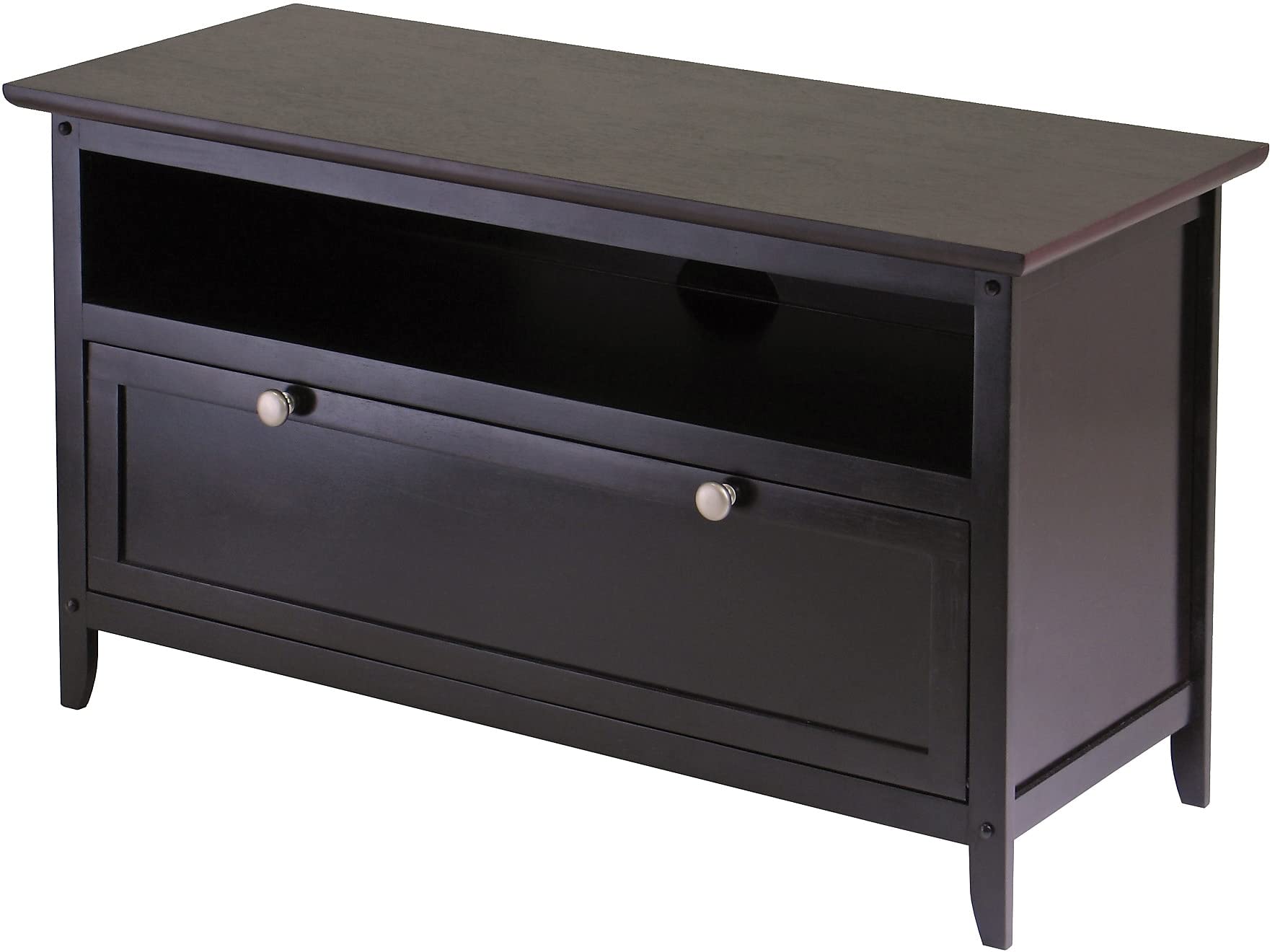 HT31001 Dark Espresso Wood TV Stand